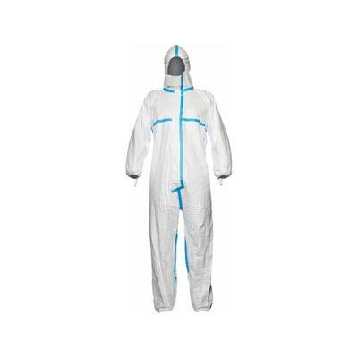 Dupont Schutzoverall Typ 4/5/6 Tyvek 600 Plus, weiß, Unisex-Größe: L