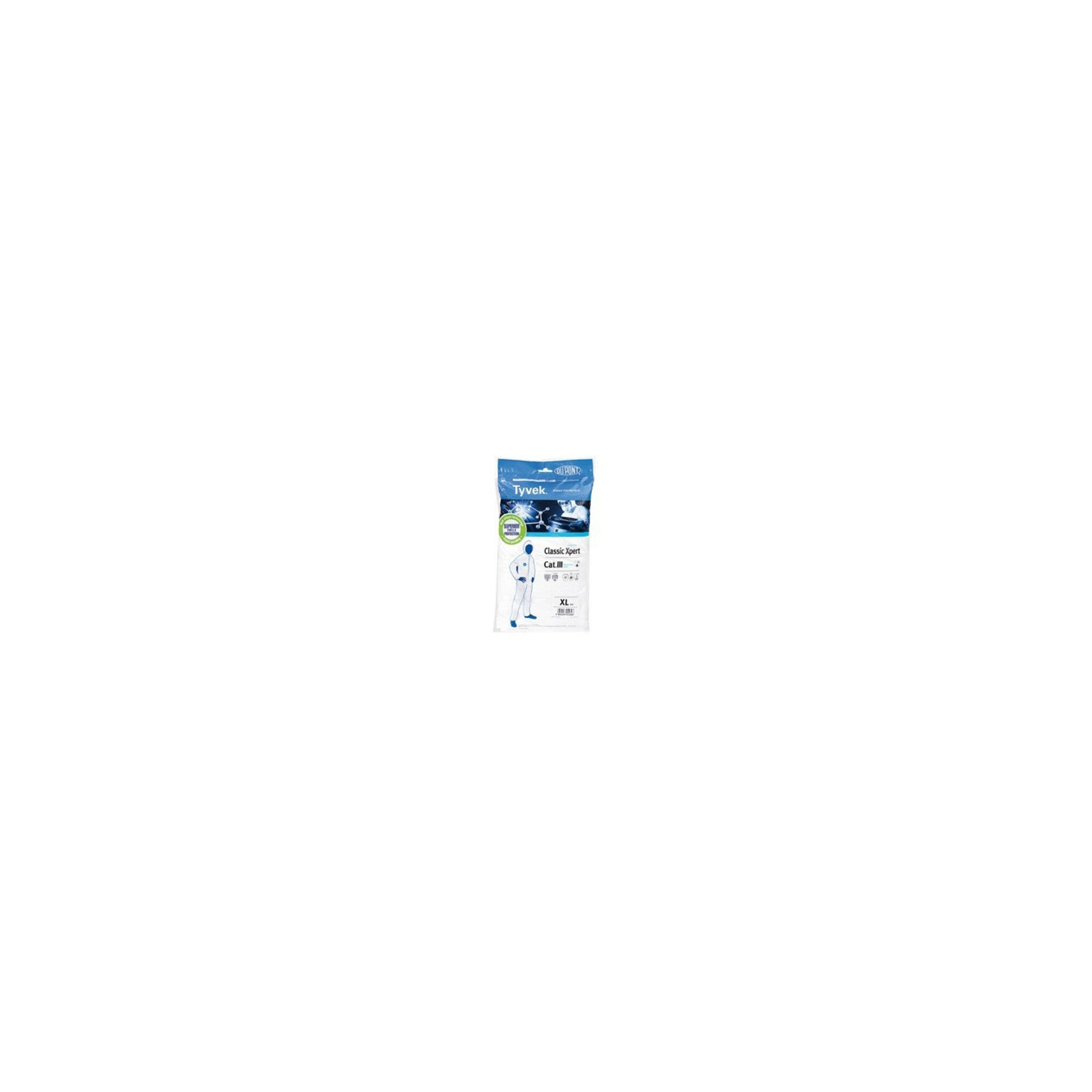 Dupont Schutzoverall Typ 5/6 Tyvek 500 Xpert, weiß, Unisex-Größe: 2XL