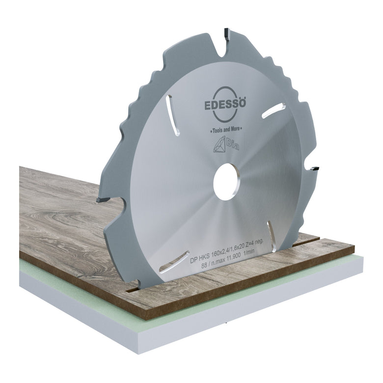 EDESSÖ Diamant-Sägeblatt DP 230x2,4/1,6x30 Z=6 F neg