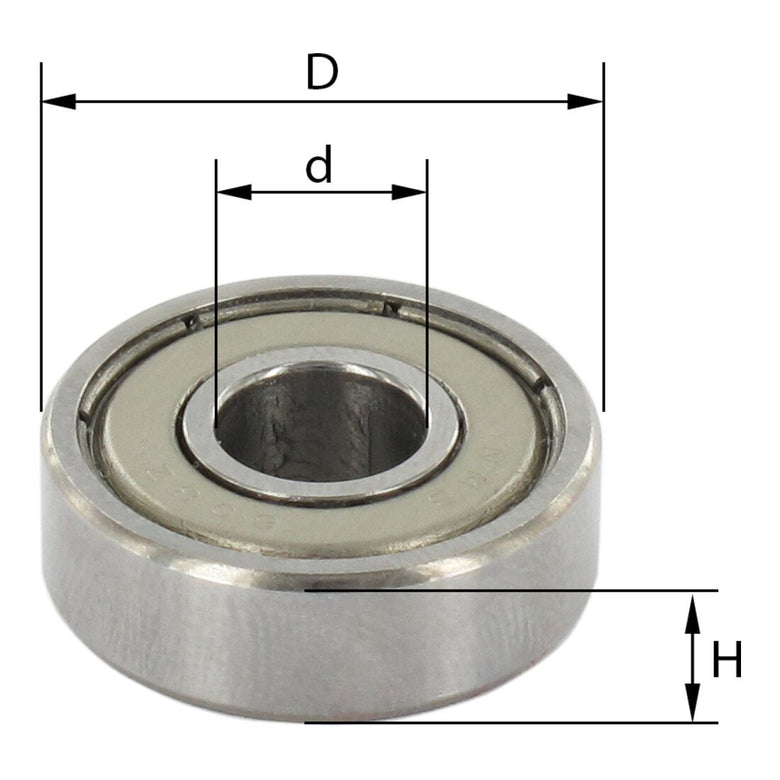 EDESSÖ Kugellager Durchmesser 13 x 5 x 5 mm
