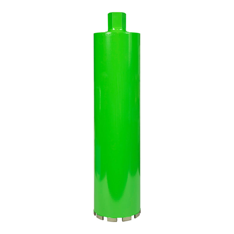 Eibenstock Diamant-Nass-Bohrkrone 1¼", Ø 121 mm, 450 mm Nutzlänge, 10 Segmente