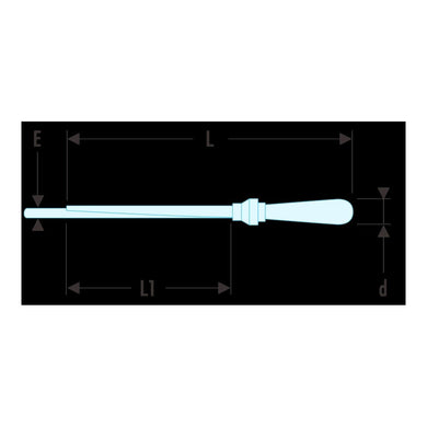 Facom Metallsägeblatthalter gerade
