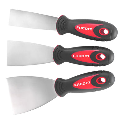 Facom Spachtel rostfrei Satz, 3-tlg