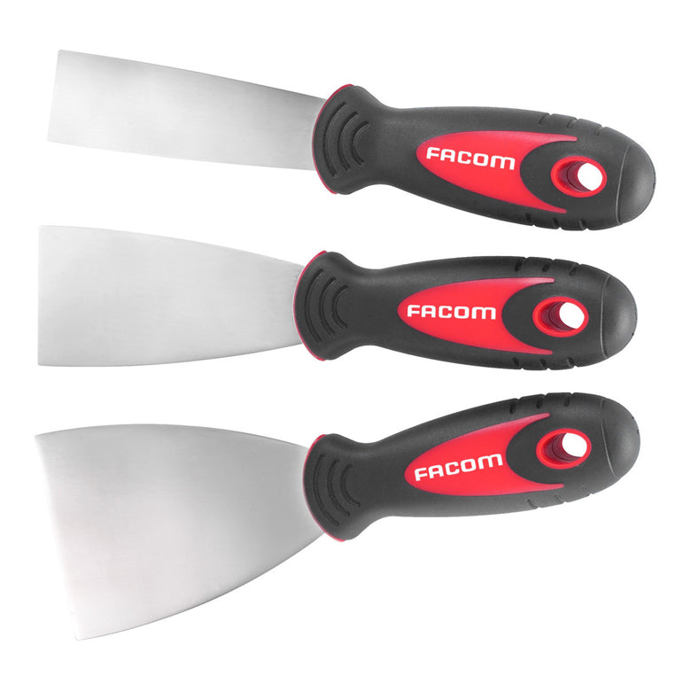 Facom Spachtel rostfrei Satz, 3-tlg