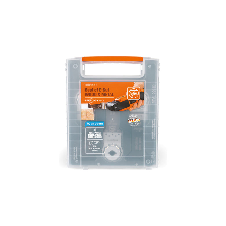 Fein Best of E-Cut Starlock Max WOOD METAL 6-teilig