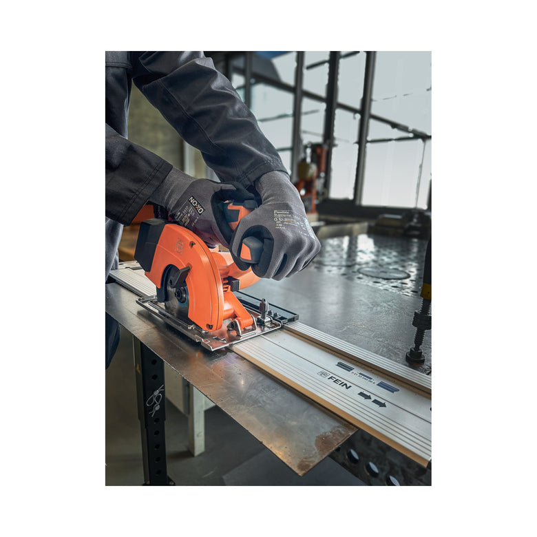Fein Kompakte Akku-Handkreissäge für Metall, F-IRON Cut 57 AS Set 2 x 8 Ah