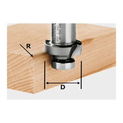 Festool Abrundfräser HW HW R3-OFK 500 (ohne Kugellager)