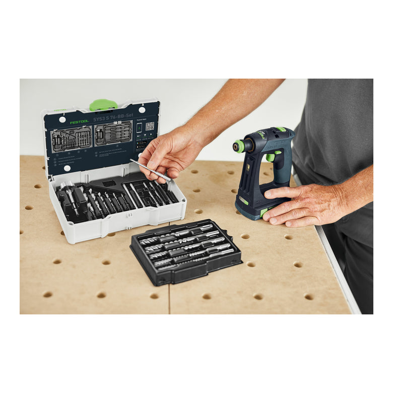 Festool Bit und Bohrer-Set SYS3 S 76-BB-Set
