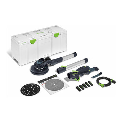 Festool Bundle – 4-teiliges Set mit LHS 2 225 EQI-Plus PLANEX Schleifscheiben