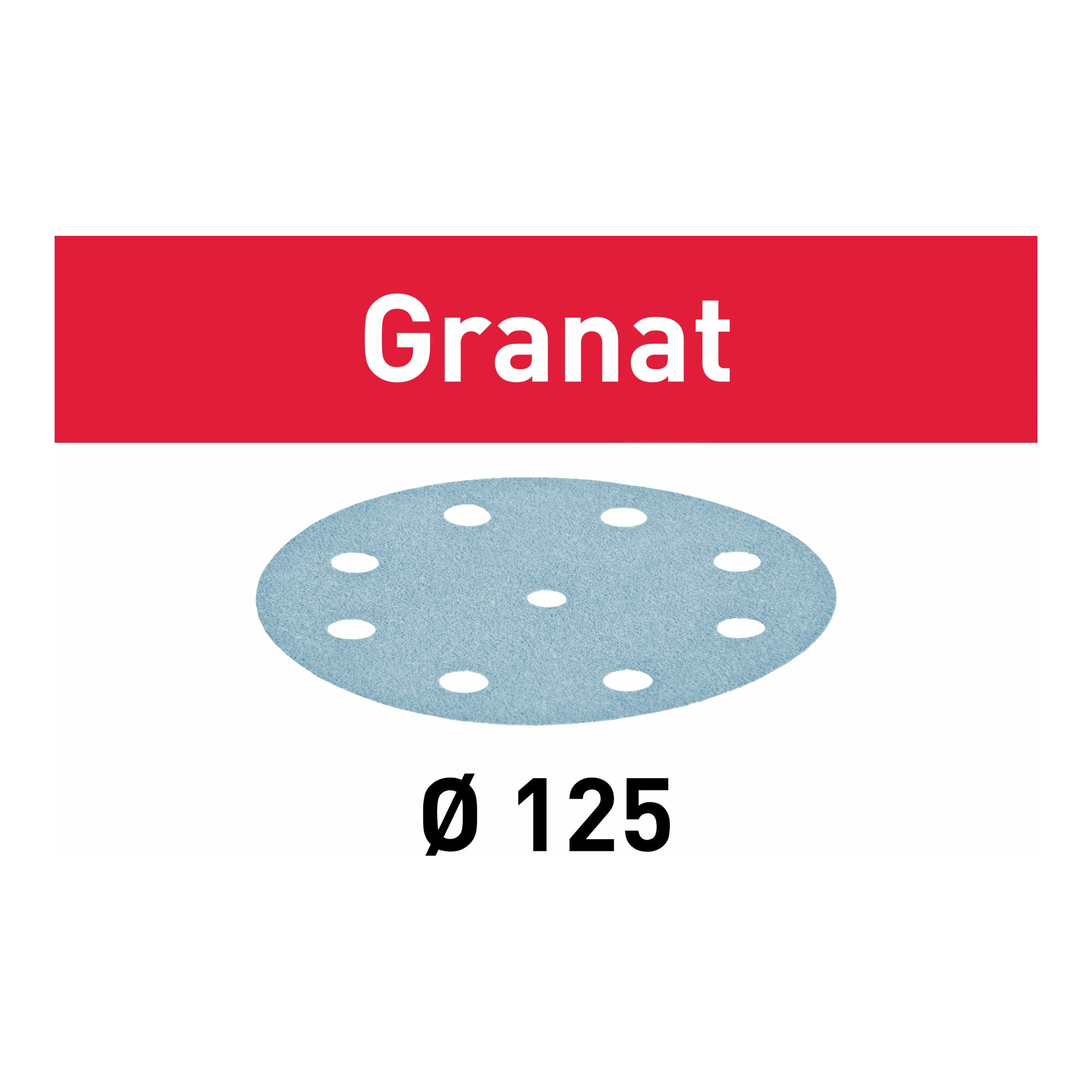 Festool Schleifmittel Granat D125 P120 GR/50 50 Stk