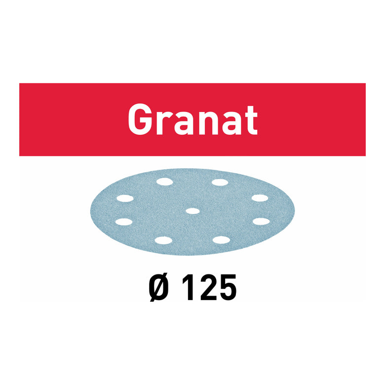 Festool Schleifmittel Granat D125 P120 GR/50 50 Stk