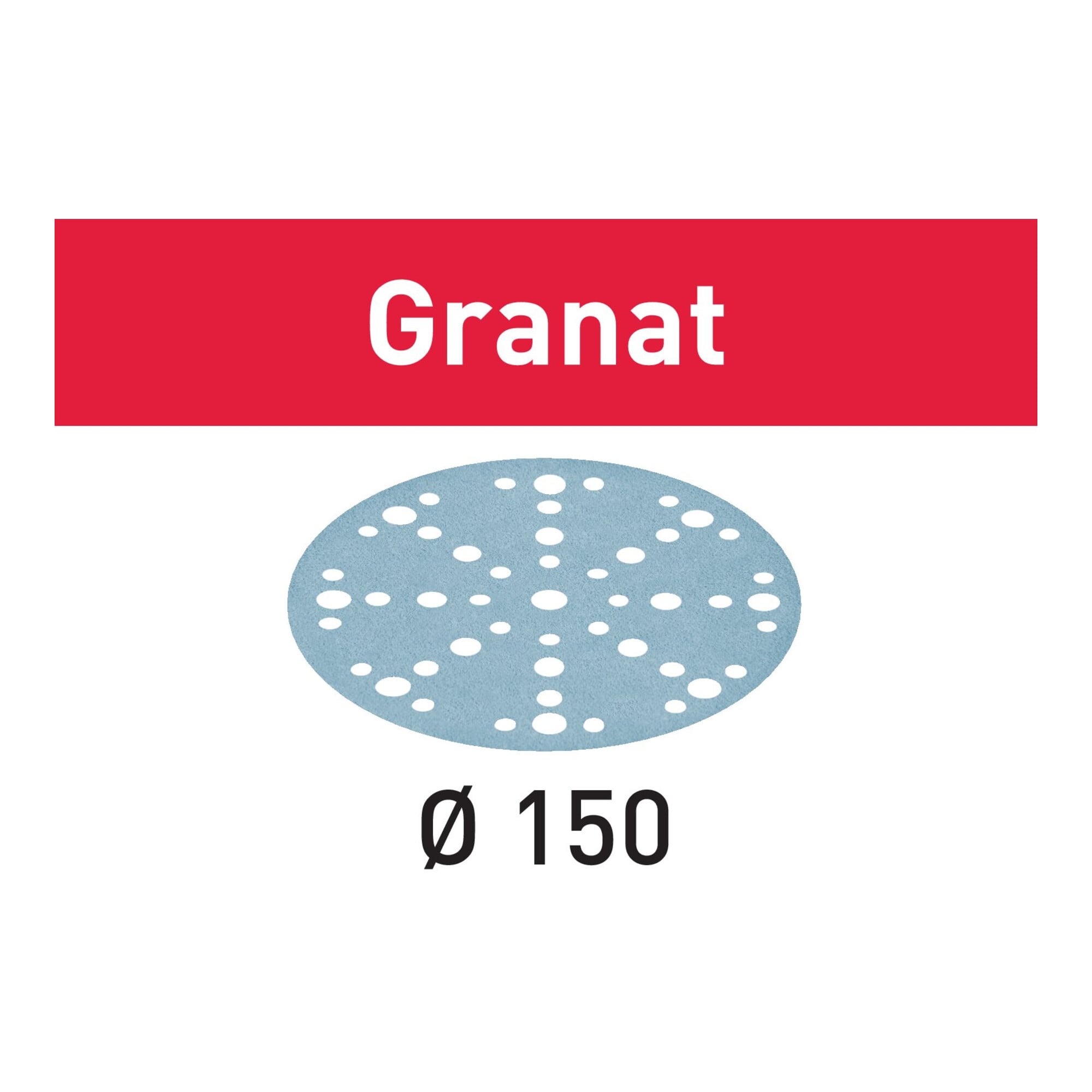 Festool Schleifmittel Granat D150 P150 GR/50 50 Stk