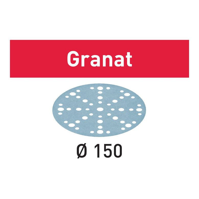Festool Schleifmittel Granat D150 P150 GR/50 50 Stk