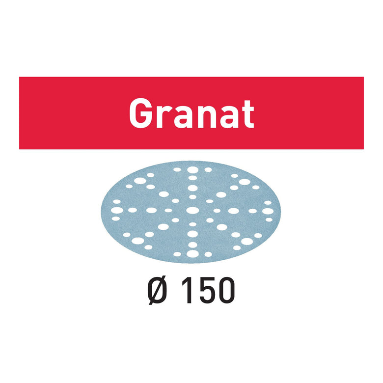 Festool Schleifmittel Granat D150 P180 GR/50 50 Stk