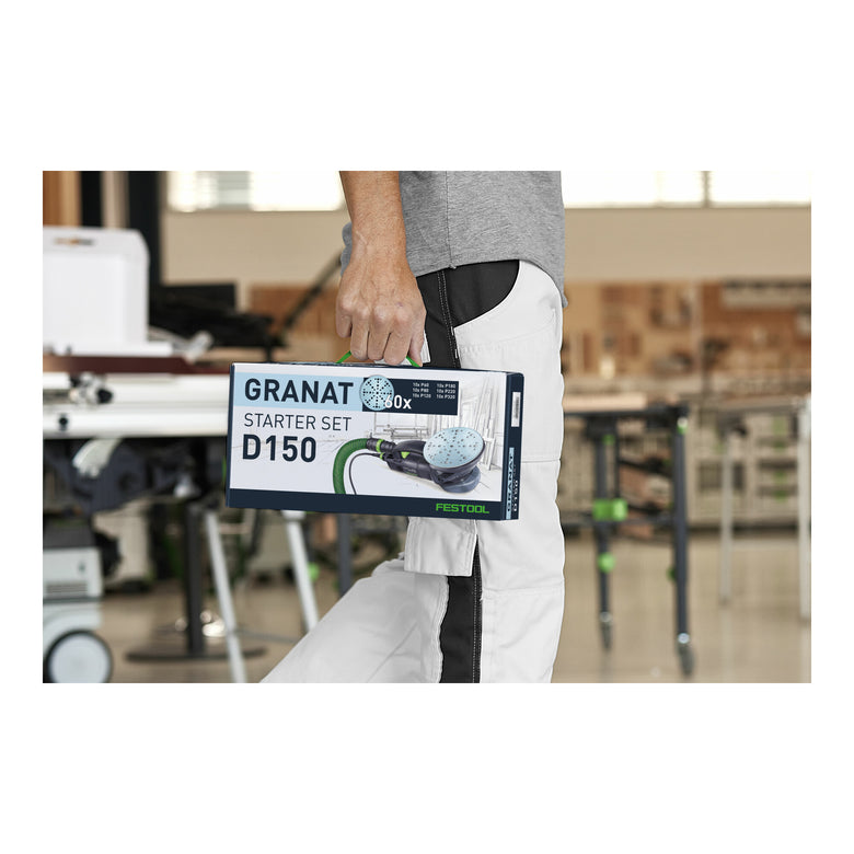 Festool Schleifscheibe STF D150/48 GR-Set Granat