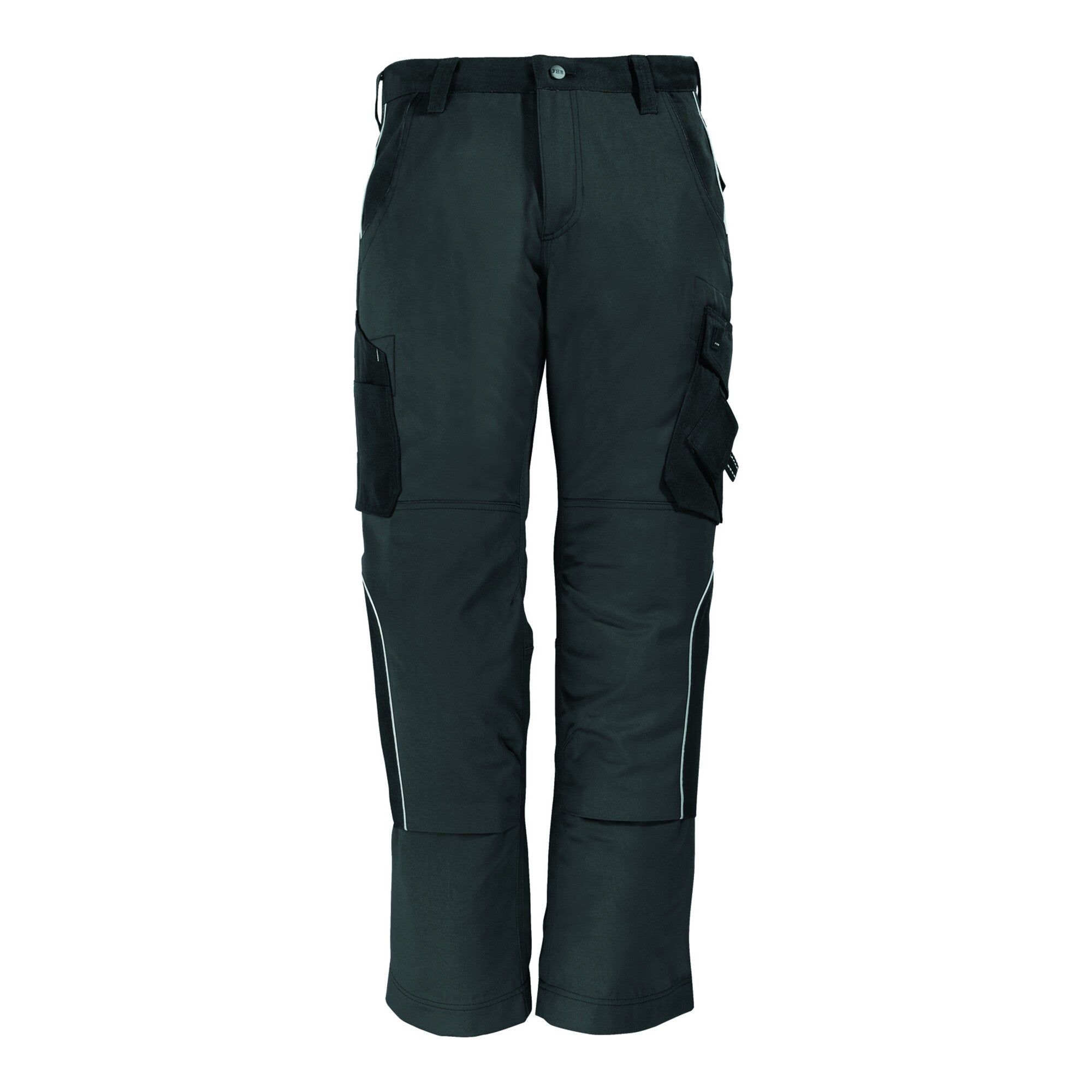 FHB BRUNO Arbeitshose Twill anthrazit-schwarz Gr. 48
