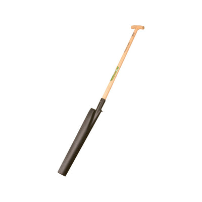 FREUND Drainagespaten mit E-T-Stiel + Tritt