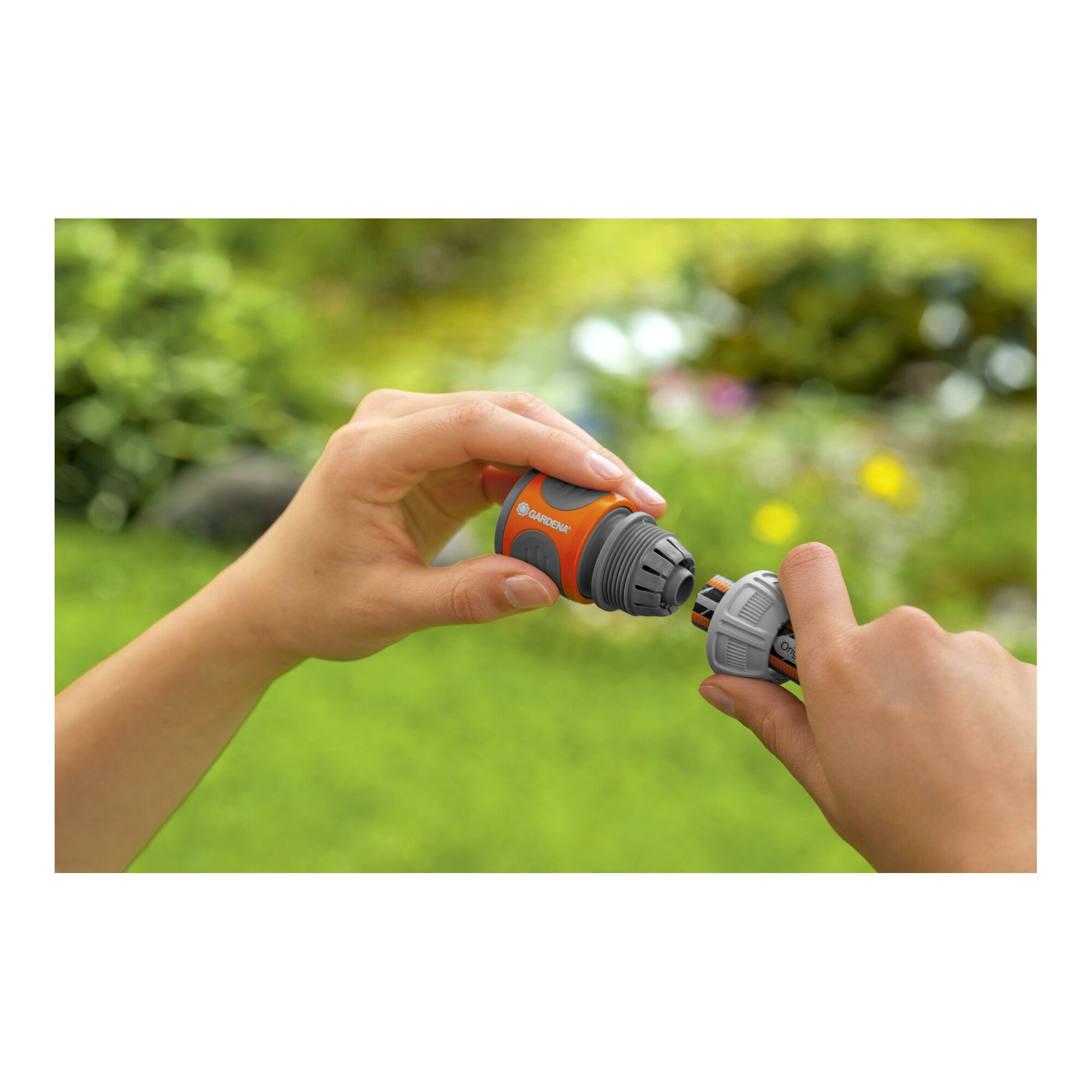 GARDENA Schlauchverbinder-Satz 13 mm (1/2") und 15 mm (5/8")