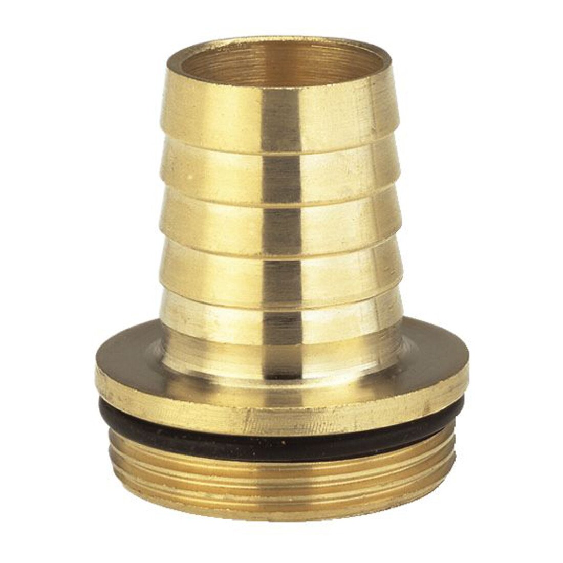 GARDENA Schlauchverschraubung 1teilig mit Bund und O-Ring, 47,9 mm (G 1