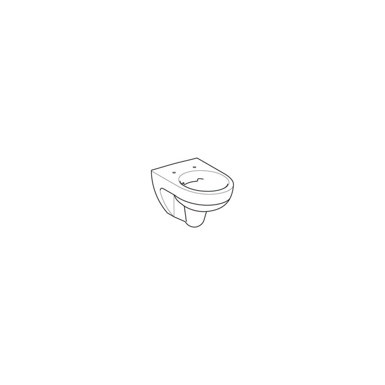 Geberit Wand-WC, Tiefspüler Renova 6 l, rimfree, weiß