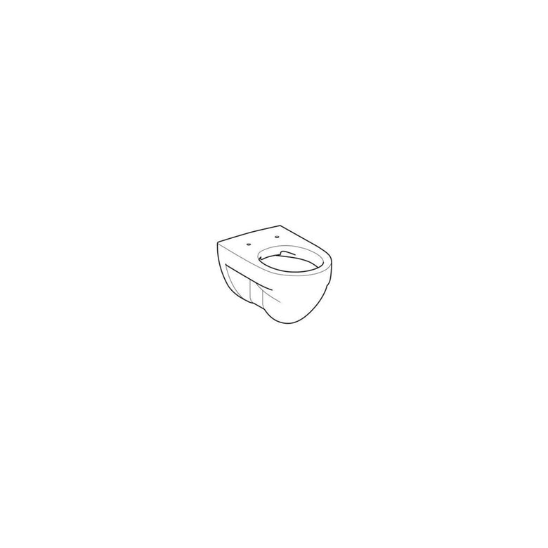 Geberit Wand-WC, Tiefspüler Renova 6 l, rimfree, weiß