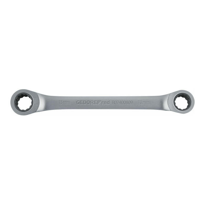 Gedore R07401011 Doppelringratschenschlüssel gerade SW10x11 mm