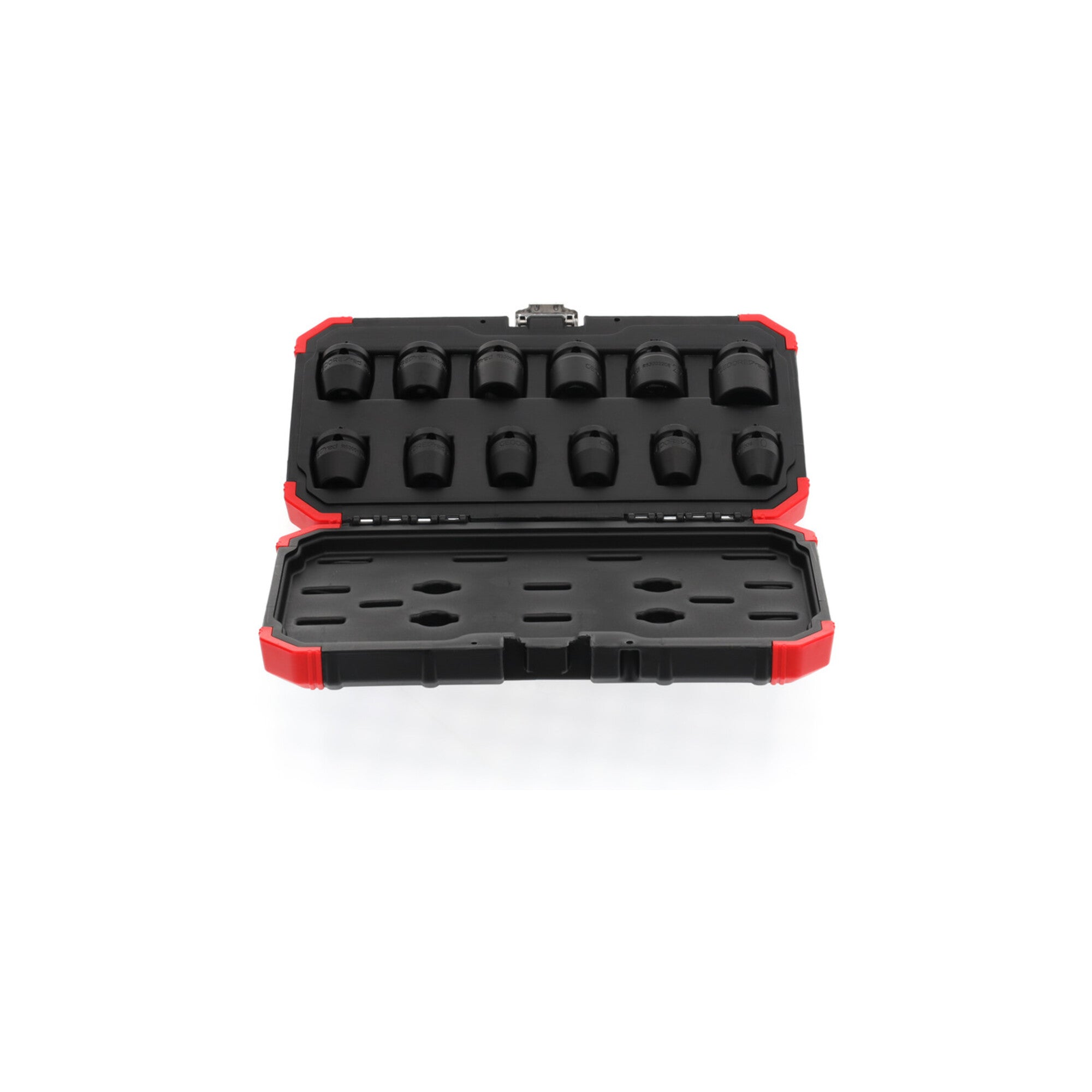 Gedore red Schlagschrauber-Steckschlüssel-Satz, Set 12-tlg, 1/2", 6-kant Nuss