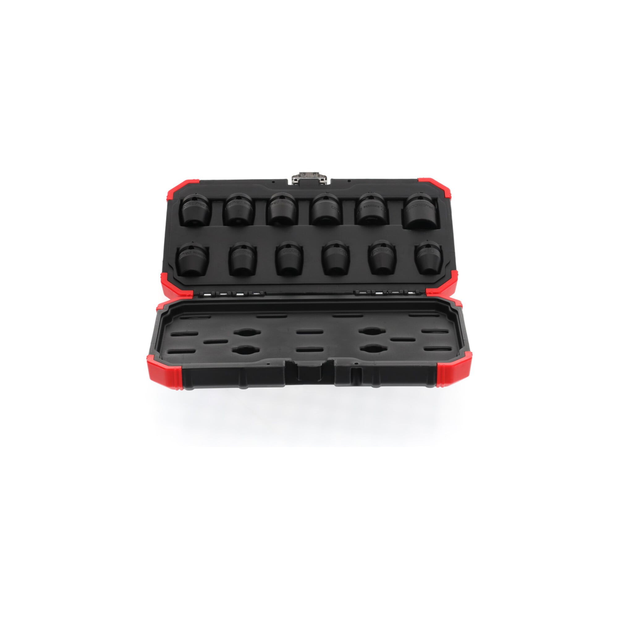 Gedore red Schlagschrauber-Steckschlüssel-Satz, Set 12-tlg, 1/2", 6-kant Nuss