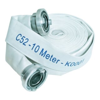 GEKA Bauflachschlauch Storz m. C-Kupplung, 52mm 10m