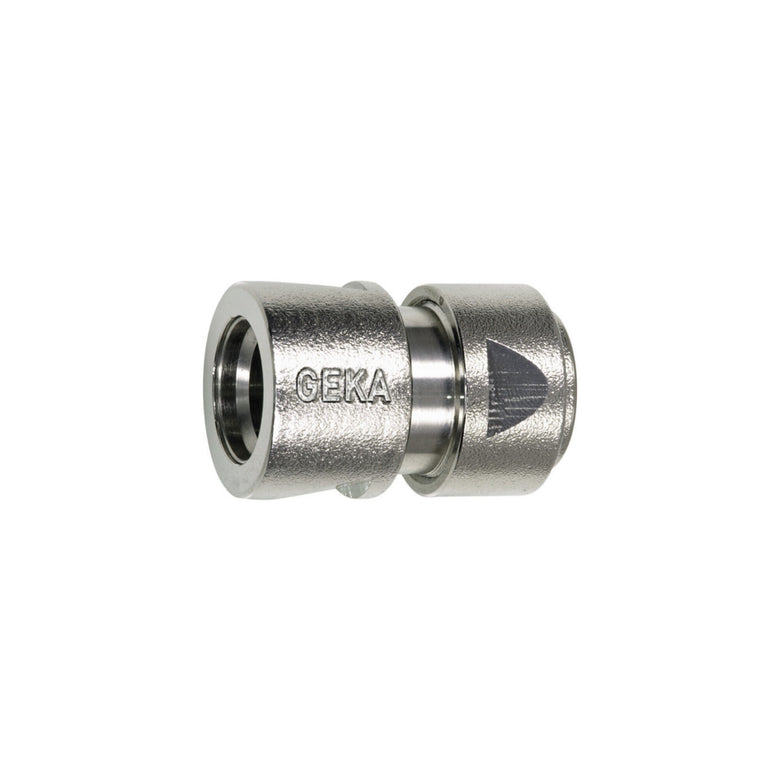 GEKA plus-Schlauchstück St-Sys.,MS, 1/2", 13mm,SB m. Spannmutter plus