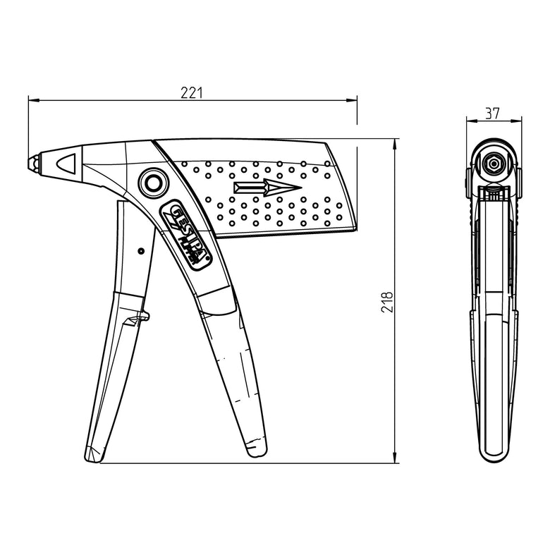 Gesipa Handnietzange Flipper