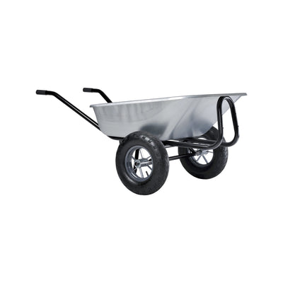 HAEMMERLIN Schubkarre Expert Twin verz. 150 L, Luftrad