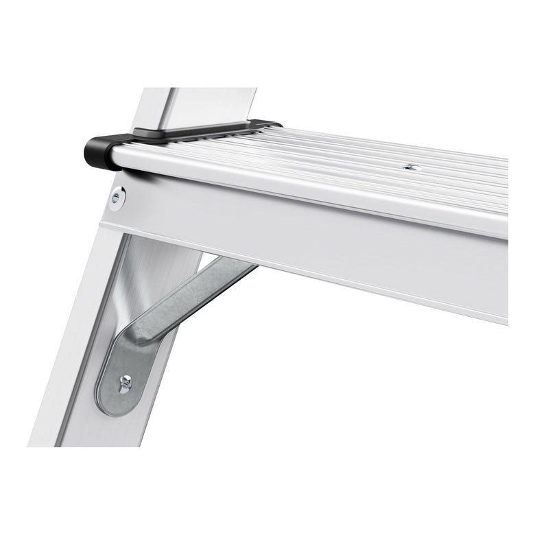 Hailo D60 StandardLine, Aluminium-Trittleiter, 2x3 Stufen
