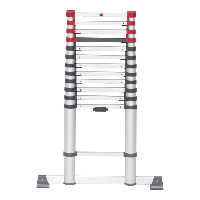 Hailo FlexLine T80, Alu-Sicherheits-Teleskopleiter, 13 Sprossen