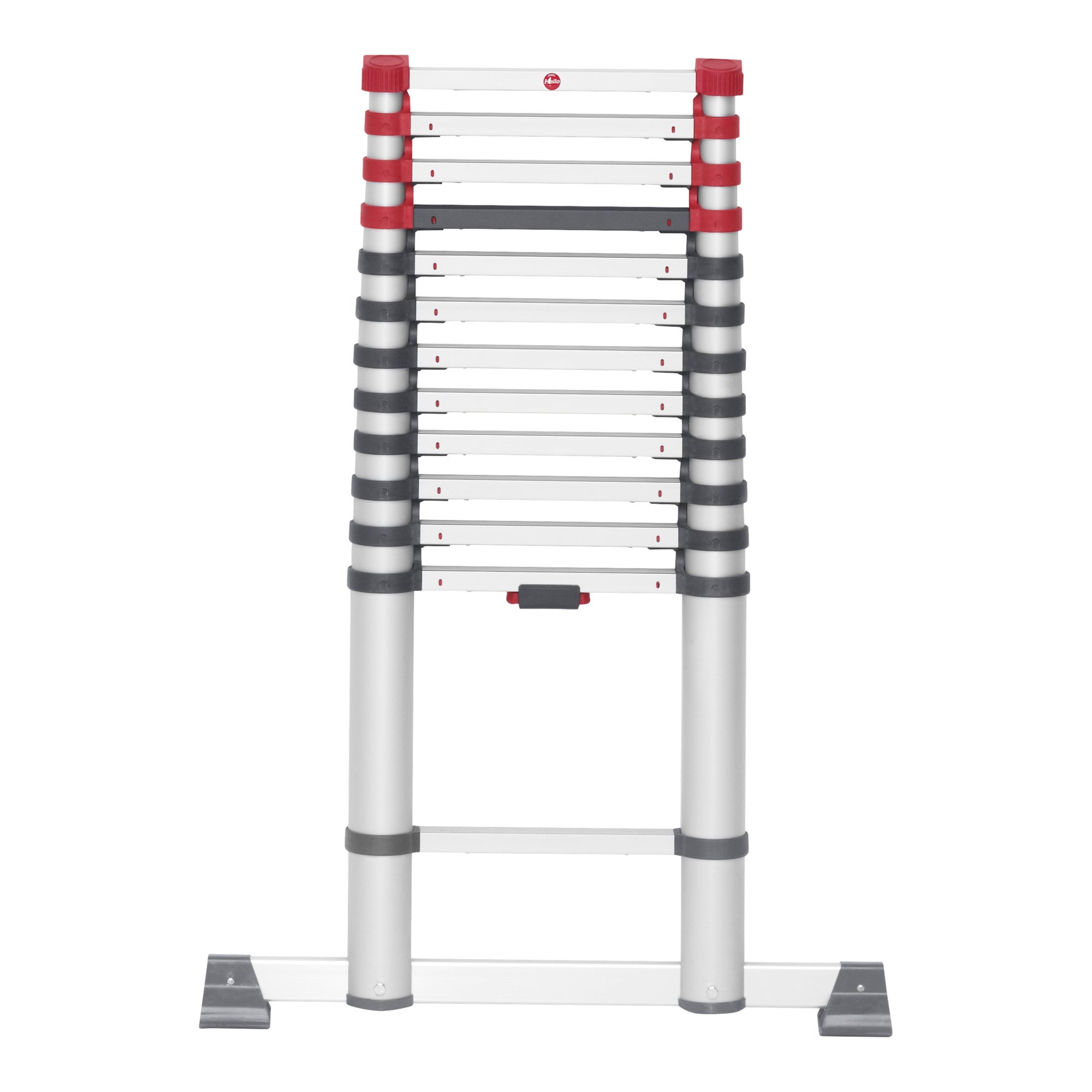 Hailo FlexLine T80, Alu-Sicherheits-Teleskopleiter, 13 Sprossen
