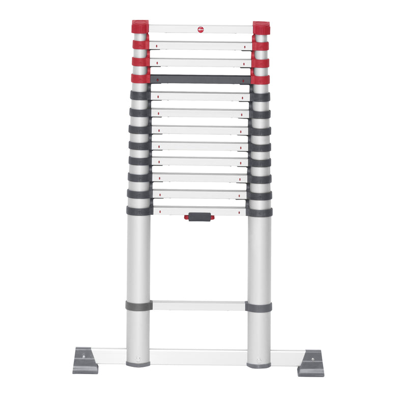 Hailo FlexLine T80, Alu-Sicherheits-Teleskopleiter, 13 Sprossen