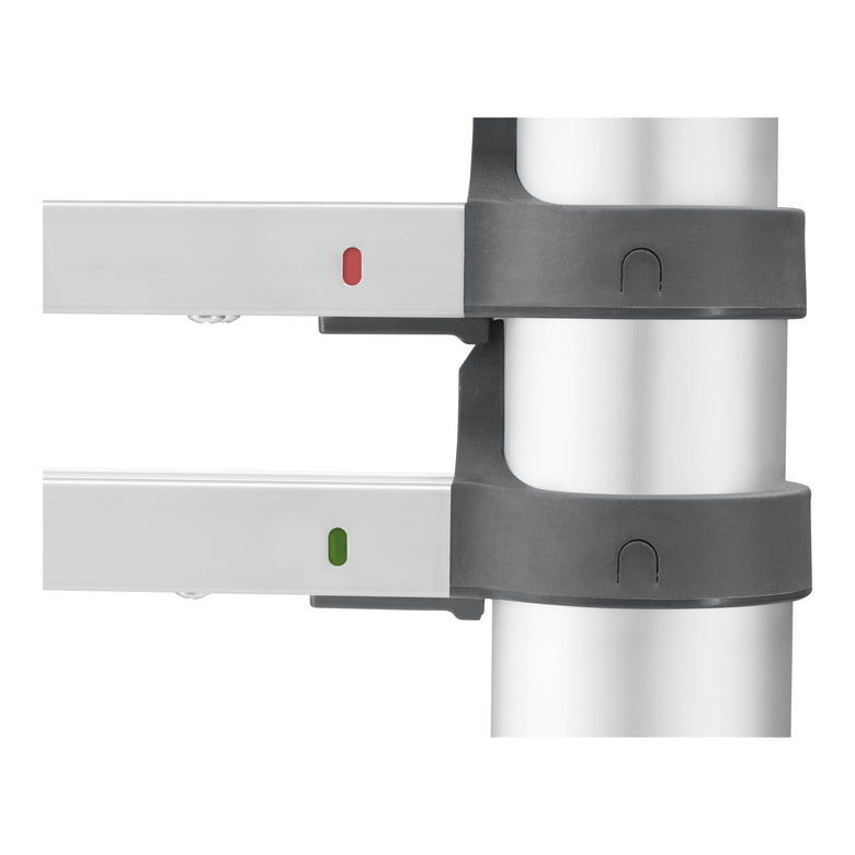 Hailo FlexLine T80, Alu-Sicherheits-Teleskopleiter, 13 Sprossen