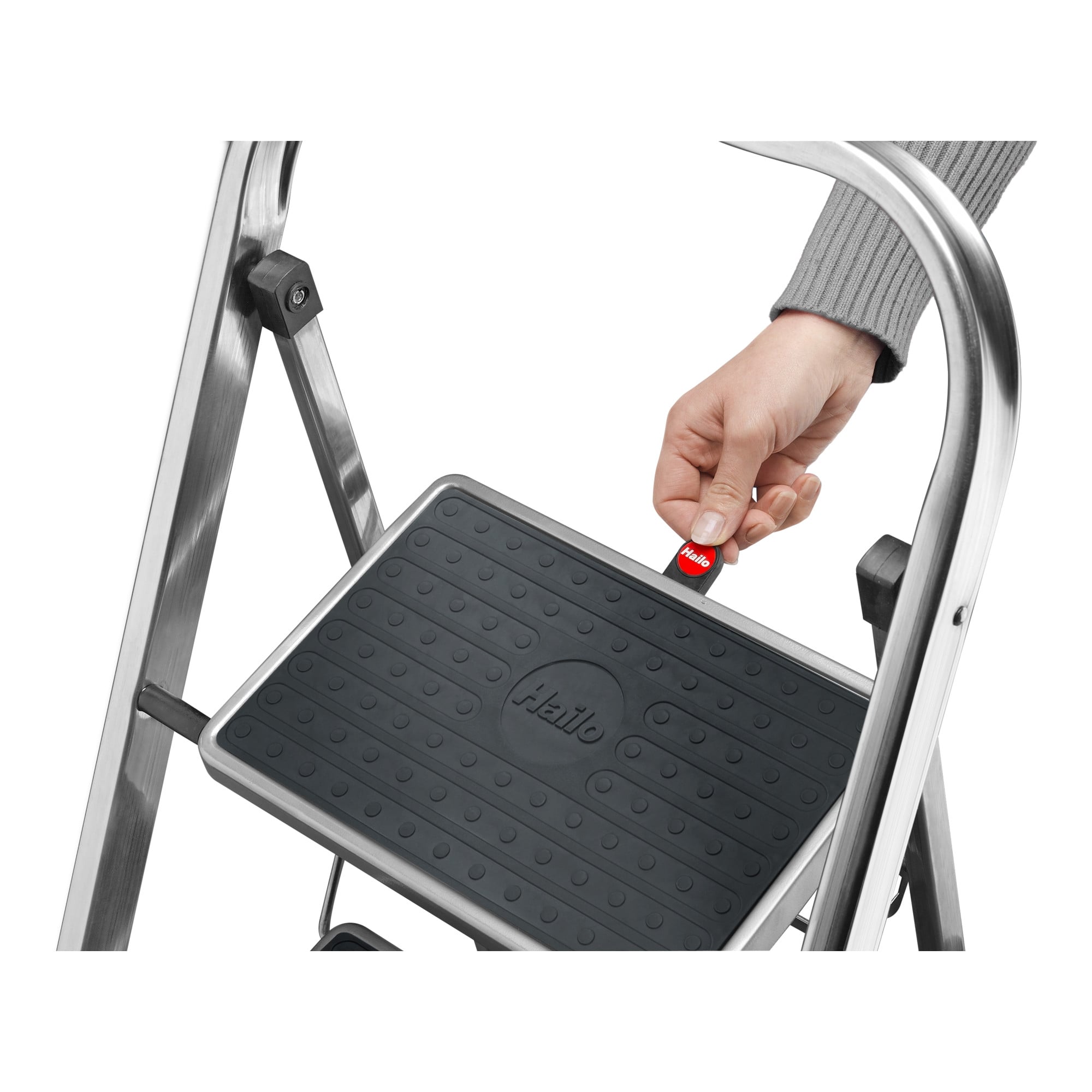 Hailo K70 Standardline Aluminium-Trittleiter 3 Stufen