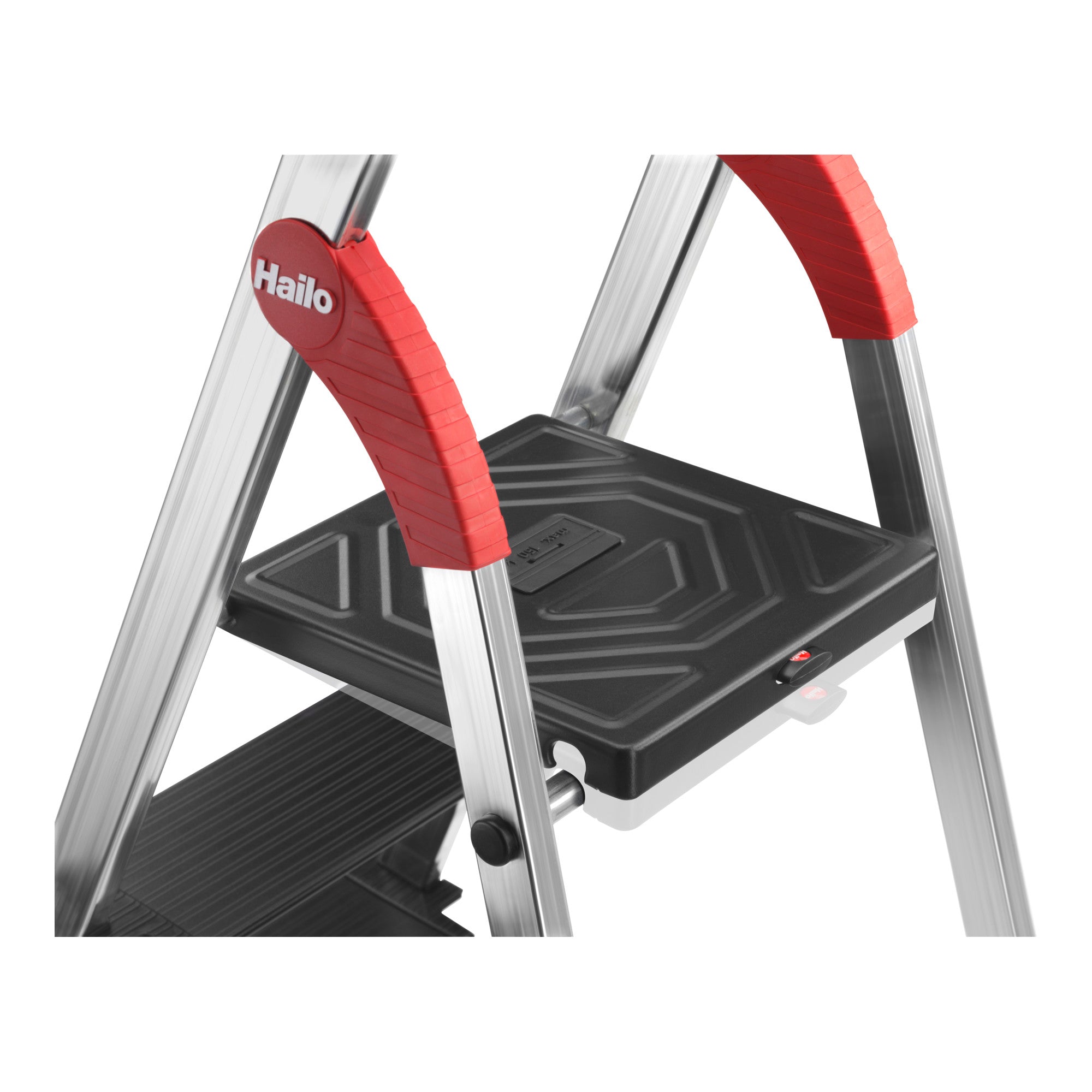 Hailo L100 TopLine, Alu-Sicherheits-Stehleiter, 7 Stufen