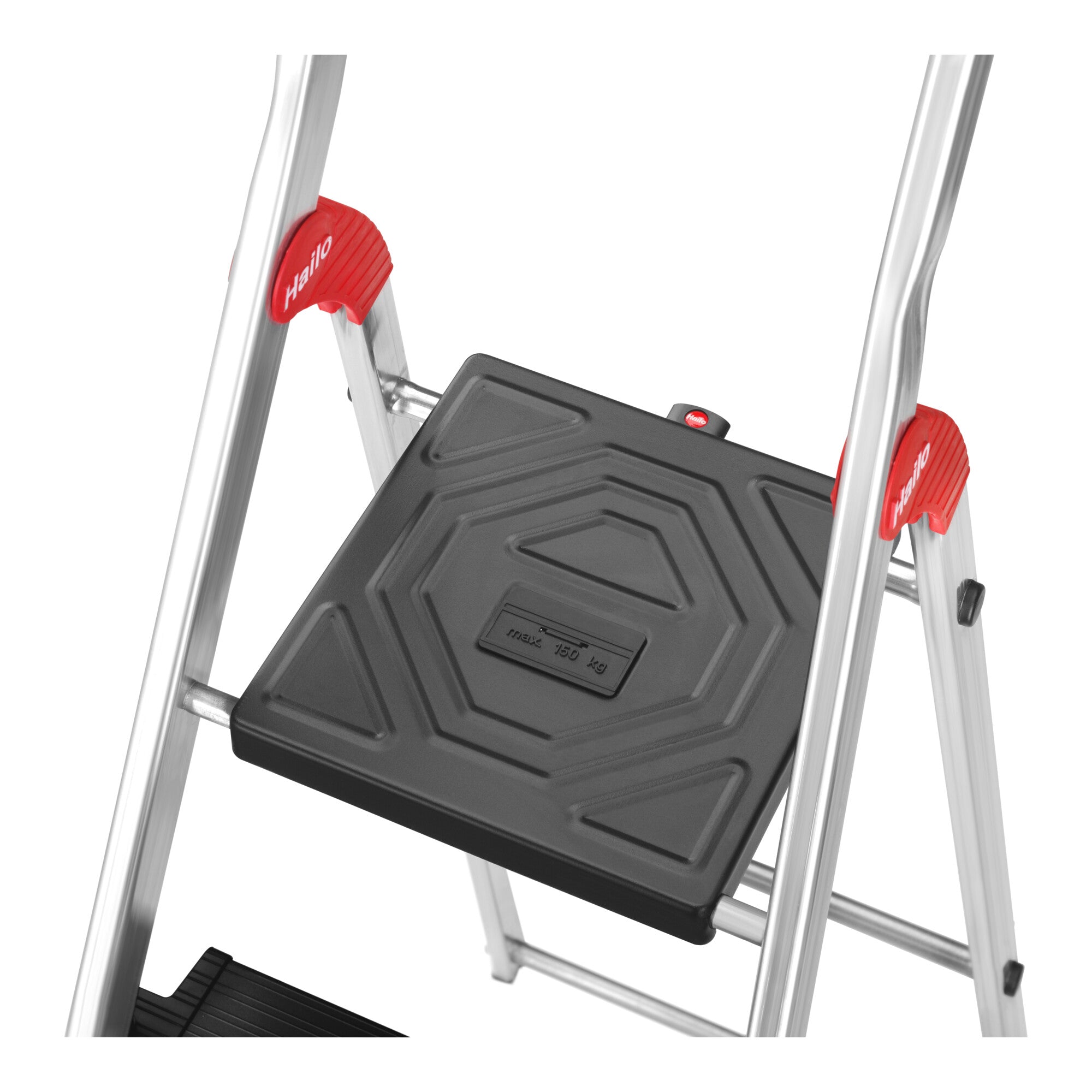 Hailo L100 TopLine, Alu-Sicherheits-Stehleiter, 7 Stufen