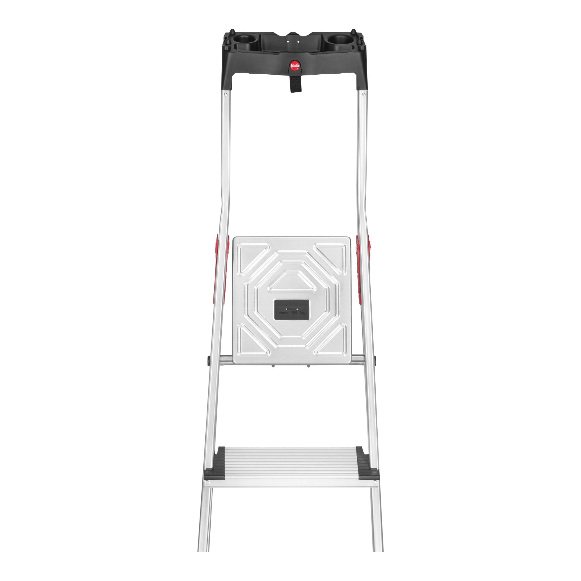 Hailo L80 ComfortLine, Alu-Sicherheits-Stehleiter, 6 Stufen