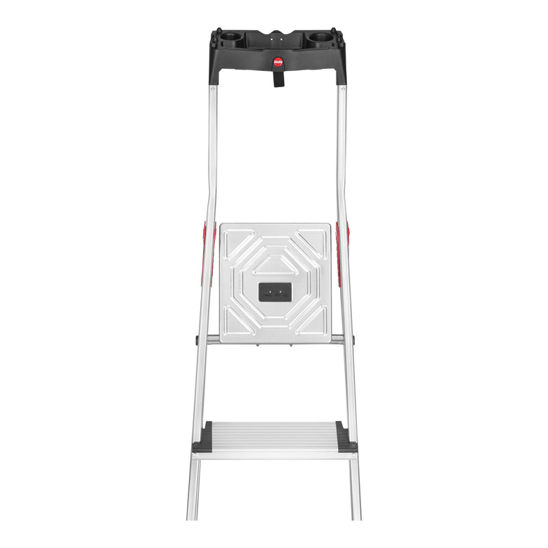 Hailo L80 ComfortLine, Alu-Sicherheits-Stehleiter, 6 Stufen