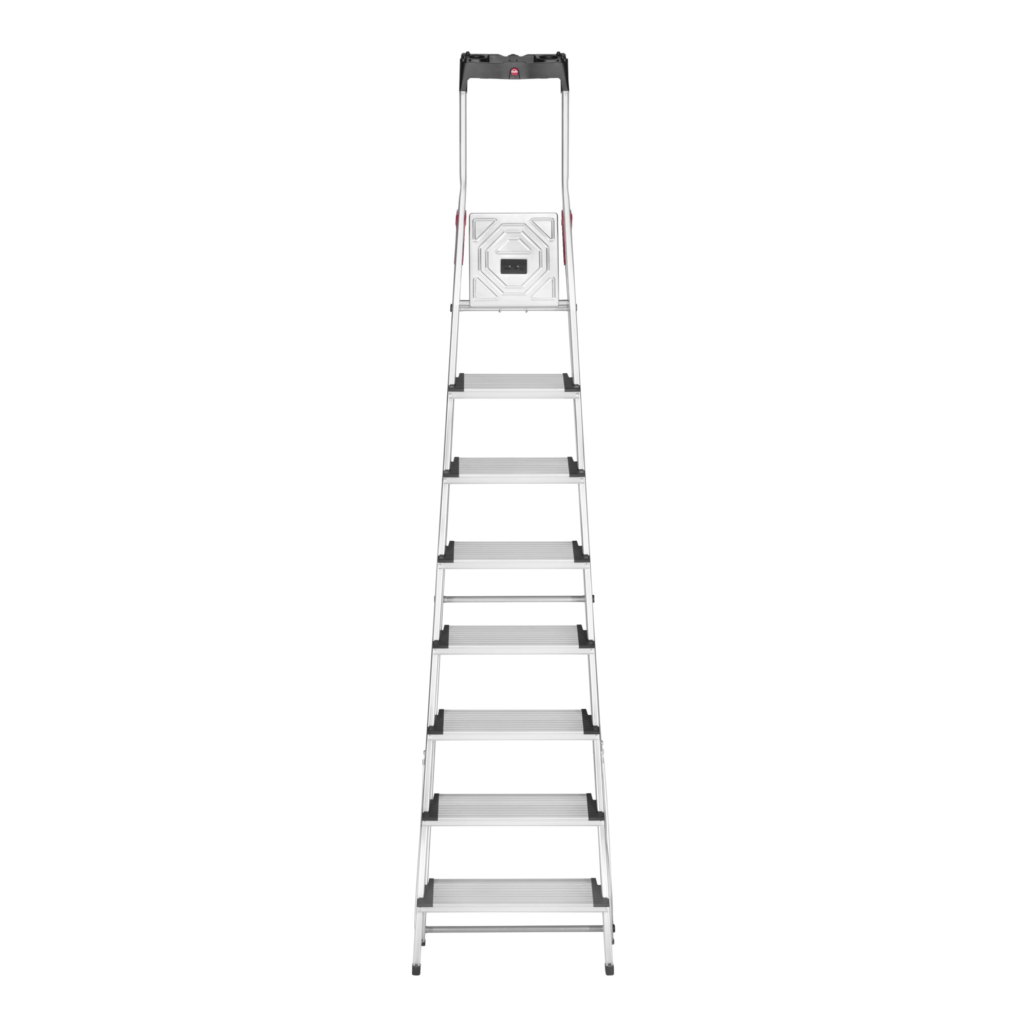 Hailo L80 ComfortLine, Alu-Sicherheits-Stehleiter, 8 Stufen