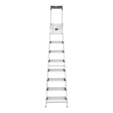 Hailo L80 ComfortLine, Alu-Sicherheits-Stehleiter, 8 Stufen