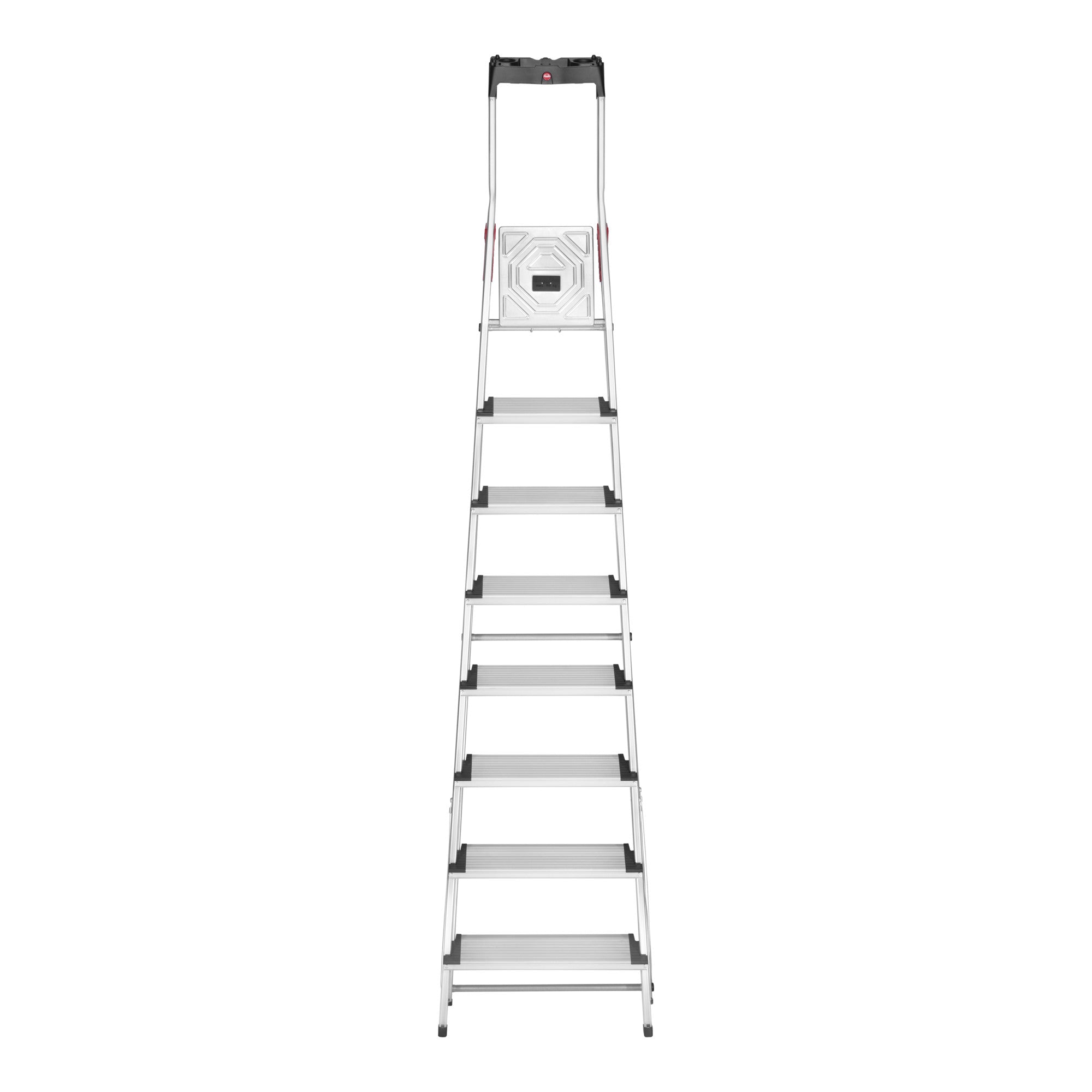 Hailo L80 ComfortLine, Alu-Sicherheits-Stehleiter, 8 Stufen