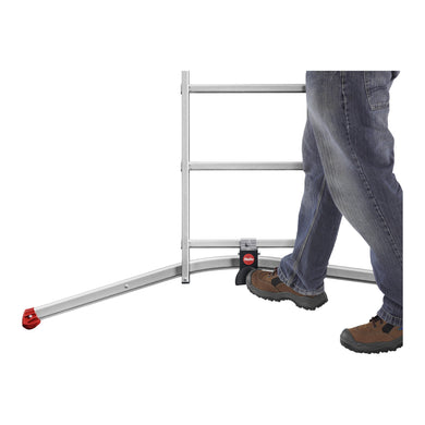 Hailo S100 ProfiLOT, Aluminium Kombileiter 3-teilig, 3x12 Sprossen