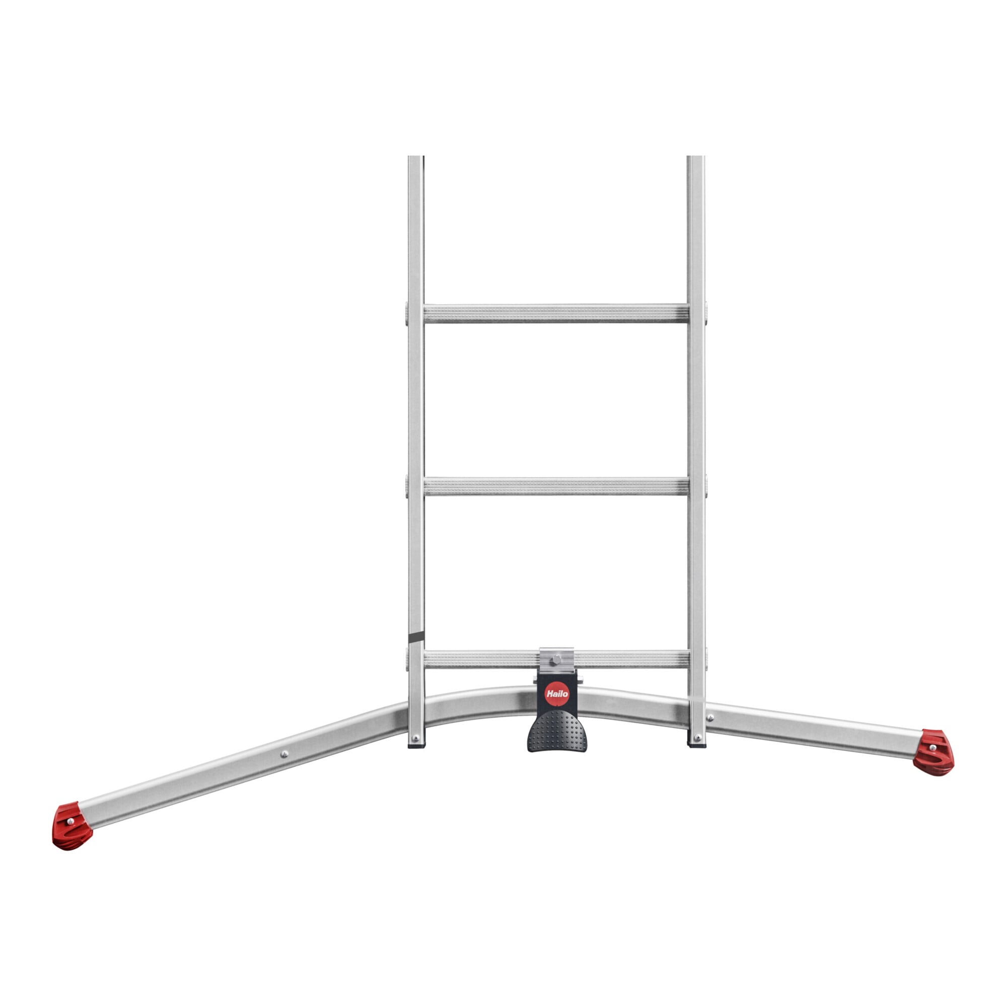 Hailo S100 ProfiLOT, Aluminium Kombileiter 3-teilig, 3x12 Sprossen