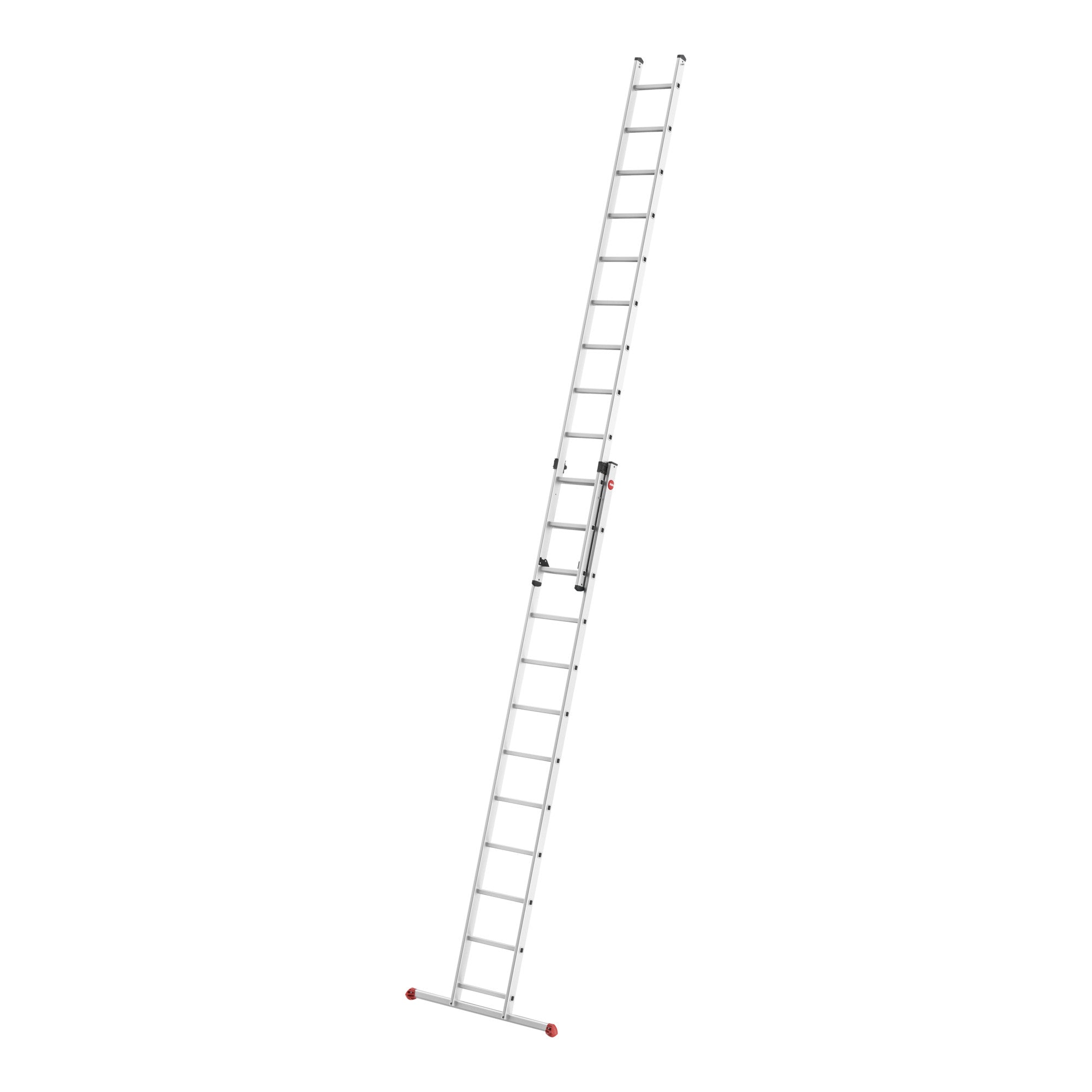 Hailo S80 ProfiStep duo, Aluminium-Schiebeleiter 2-teilig, 2x12 Sprossen