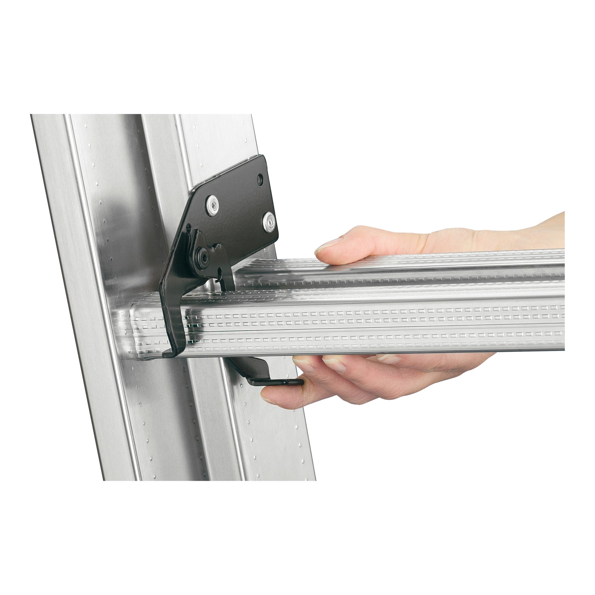 Hailo S80 ProfiStep duo, Aluminium-Schiebeleiter 2-teilig, 2x12 Sprossen