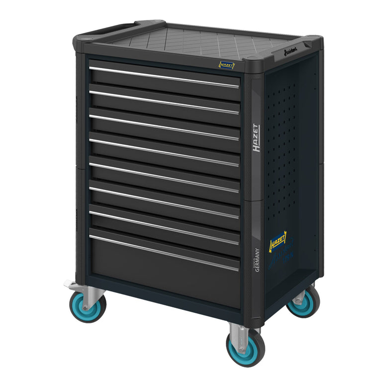 HAZET Werkstattwagen Assistent 179N-8-RAL7021 Schubladen flach: 7 x